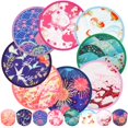thumbnail image 1 of Ventilador plegable Gejoy de estilo japonés con 24 unidades para mujeres y hombres, 1 of 6