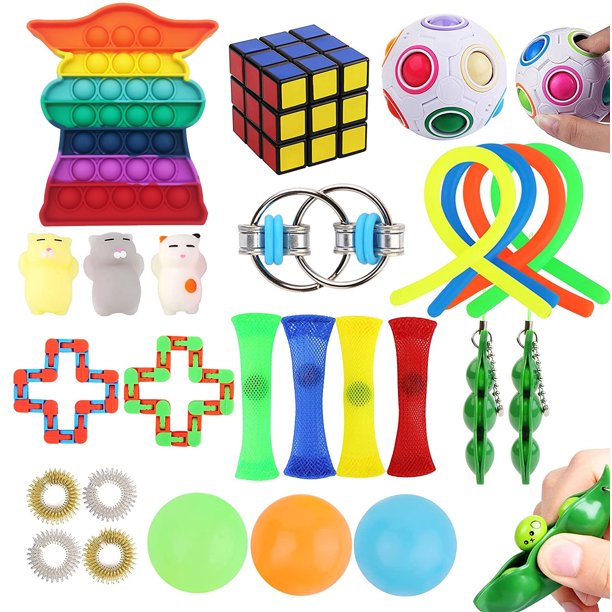 26 Pack Sensory Fidget Toys Pack Bundle Fidget Toys Sets, AntiAnxiety