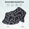 thumbnail image 4 of Kdxio Reflective Bucket Hat - Sunflowers Print Bucket Hat for Men,Women, 4 of 9