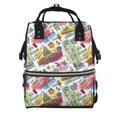 thumbnail image 1 of Disketp America Landmarks1 Mochila de Pañales de Gran Capacidad con Múltiples Bolsillos, Mochila de Viaje Multifuncional para Bebé, Unisex, Moderna y Resistente, 1 of 6