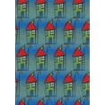 thumbnail image 1 of Ahgly Company Machine Washable Indoor Rectangle Transitional Seafoam Green Area Rugs, 5' x 8', 1 of 7