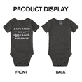 thumbnail image 3 of Dads Taken But My Uncle Is Cool And Single Funny Baby Bodysuit Newborn-24 Months, 3 of 5