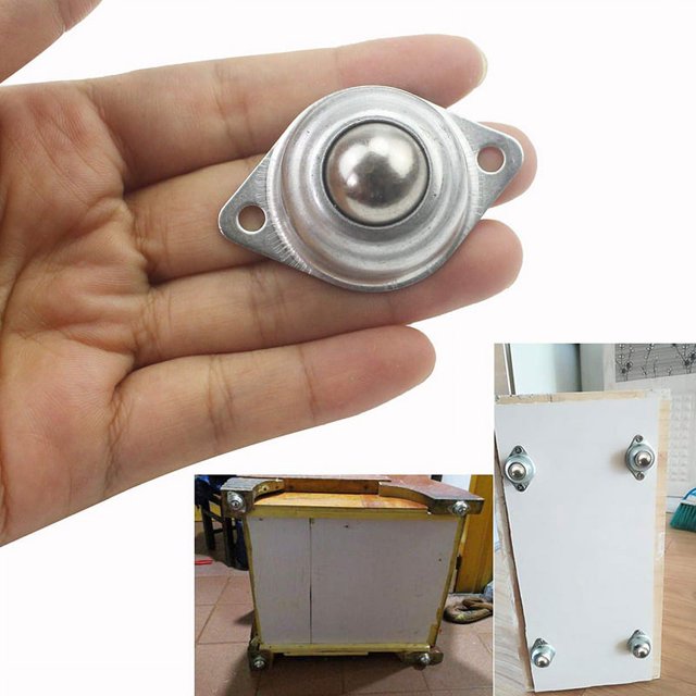 12 Pcs -15A Transferts de Billes Roue de Convoyeur de Billes Rotation Universelle Roulements à Billes 5/8 Pouce
