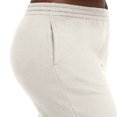 thumbnail image 5 of Hanes Originals Womens Fleece 30 Joggers, XL, Natural, 5 of 5