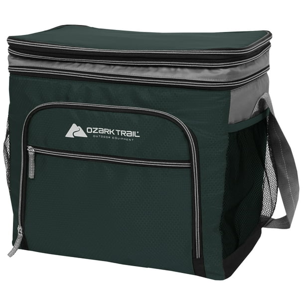 Ozark Trail 36Can Cooler with Removable Hardliner, Green