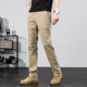 thumbnail image 2 of Pantalones de algodón para hombre, con bolsillos largos, tallas grandes, estilo XXXL, oferta, estilo coreano, tendencia estética, pantalones casuales para hombre, 2 of 5