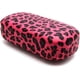 thumbnail image 3 of Funda protectora dura o semidura para anteojos y gafas de sol con paño de limpieza de microfibra. Elige tu talla A (leopardo rosa de tamaño mediano, 6.25 x 3.25 x 1.85 pulgadas)., 3 of 4