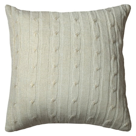 Cable Knit Decorative Pillow