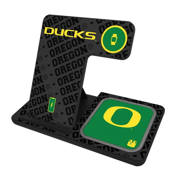 Keyscaper Oregon Ducks 3-In-1 Wireless Charger