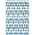 thumbnail image 1 of LR Home WHIMS81269WLB5070 Whimsical Classic Chevron Indoor Area Rug - 5 x 7 ft., 1 of 1