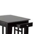 thumbnail image 4 of Cassidy 1-drawer Wood End Table in Black Finish, 4 of 5