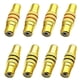 thumbnail image 1 of Adaptador acoplador RCA hembra a hembra de 8 piezas, conector de cables de audio y vídeo, 1 of 5