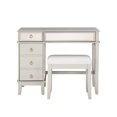 thumbnail image 2 of Linon Eva Wood and Mirrored Vanity Set in Silver, 2 of 26