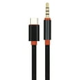 thumbnail image 1 of Type C to 3.5mm Audio Cable Wide Compatibility Usb C to 3.5m Car Aux Stereo Cord For Letv Black 1M, 1 of 4