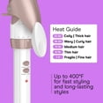 thumbnail image 5 of 1.5" Ceramic Curling Iron with Fast Heat-Up, Multiple Heat Settings and High-Heat Performance for Creating Curls, Waves, and Everyday Hair Styling on All Hair Types, 5 of 10