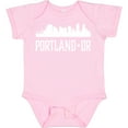 thumbnail image 3 of Inktastic Portland Oregon Skyline or Cities Boys or Girls Baby Bodysuit, 3 of 5