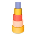 thumbnail image 1 of Figuras apilables de silicón Antsy Pantsy silicon 5 piezas naranja, rosa, rojo, azul, 1 of 4