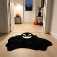 thumbnail image 4 of Wooowa Halloween Irregular Ghost Shape Floor Mat Polyester 35.4x17.7 Inch Non Slip for Bathroom Entryway Rug and Doormat, 4 of 6