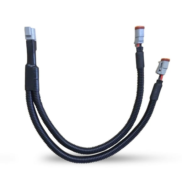 Cable de conexión LED de roble negro para configuración de luces múltiples (2 piezas)
