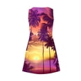 thumbnail image 5 of QUNYINEY Womens Dresses Sleeveless Casual Hawaiian A-Line Dress with Pockets V Neck Beach Mini Sundress, 5 of 5