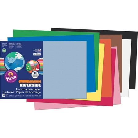 - Riverside Construction Paper, 12