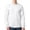 WHITE, variant on Bayside Adult 6.1 oz., 100% Cotton Long Sleeve Pocket T-Shirt - BA8100