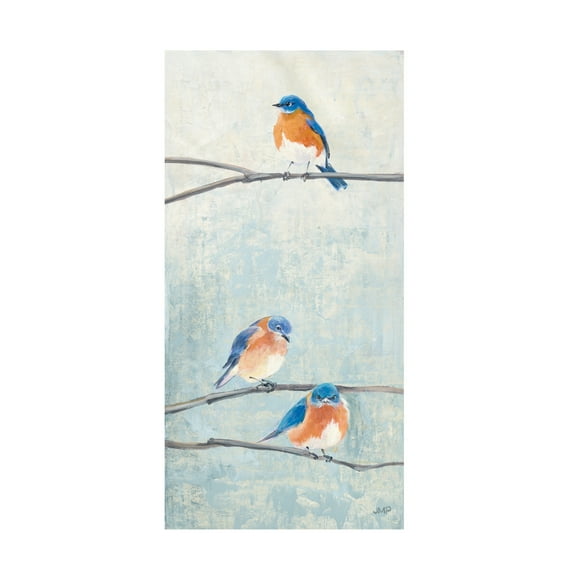 Trademark Fine Art 'Hanging Out II' Canvas Art by Julia Purinton
