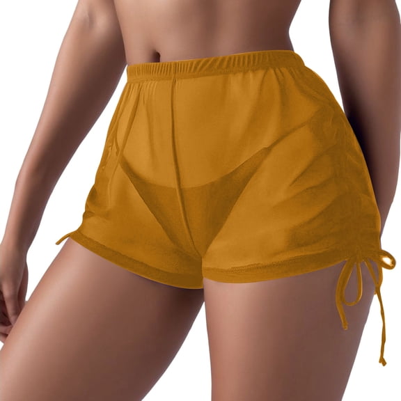 HAIJIE Plus Size Swim Shorts Comfy Shorts Short Pants Beach Shorts for Sister Women High Waisted Beach Swimwear Bottoms Bathing Trunks with Liner