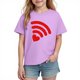 thumbnail image 1 of Blusas y camisas de manga corta con cuello redondo para niños y niñas, camisetas gráficas de manga corta, blusas con estampados bonitos para la temporada escolar., 1 of 8