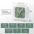 thumbnail image 2 of Mini LCD Thermometer Hygrometer 3 pieces humidity meter Thermometer, 2 of 5