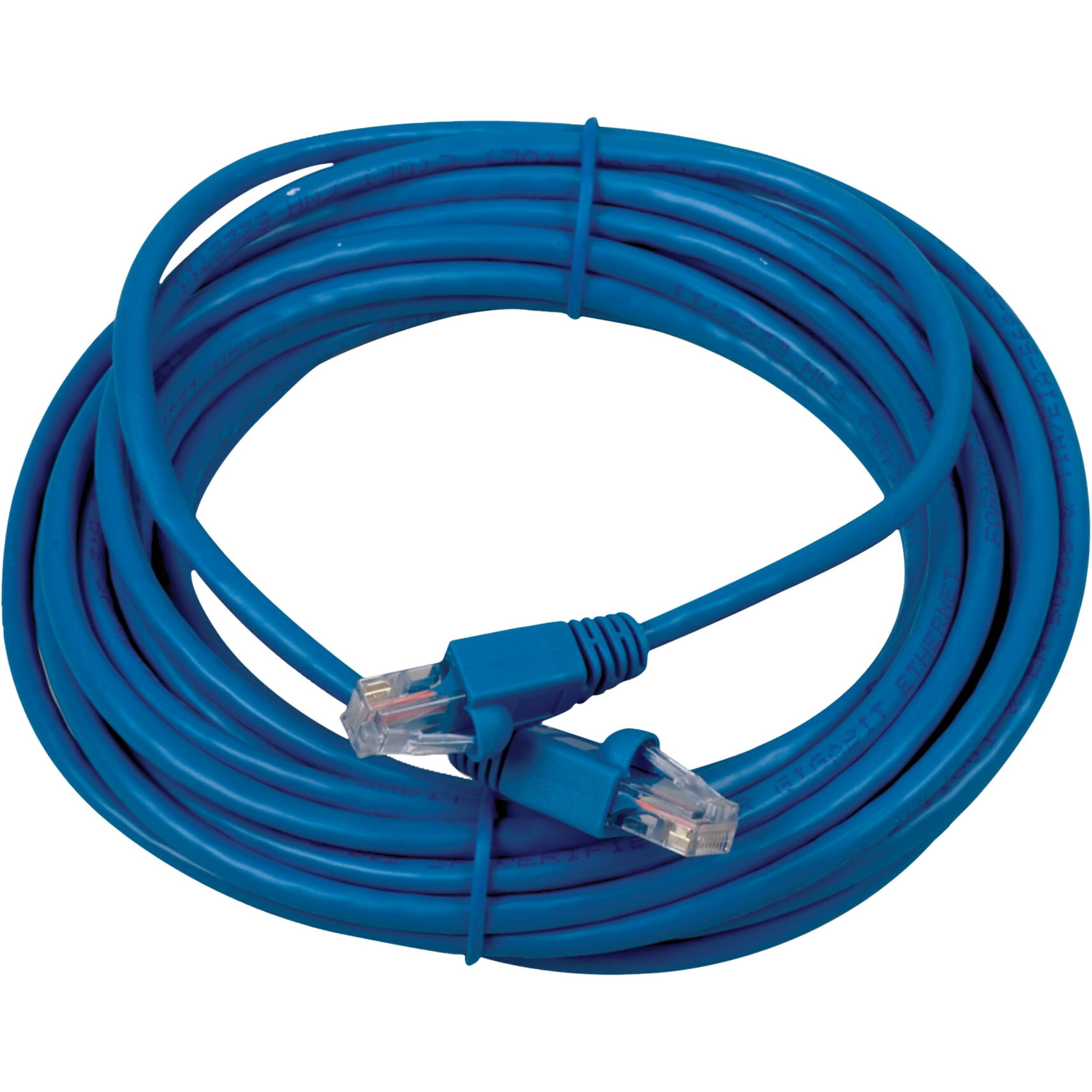 RCA TPH532BR 25' Blue Cat5e 100MHz Network Cable - Walmart.com ...