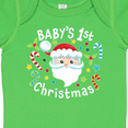 thumbnail image 4 of Inktastic Baby's 1st Christmas Santa with Candy Canes Boys or Girls Baby Bodysuit, 4 of 5