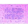 thumbnail image 1 of Ahgly Company Indoor Rectangle Oriental Purple Traditional Area Rugs, 2' x 3', 1 of 4