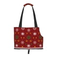 thumbnail image 2 of Xecao Merry Christmas for Cat Carrier Small Dog Handbag: The Ideal Travel Companion for Your Pet, 2 of 8