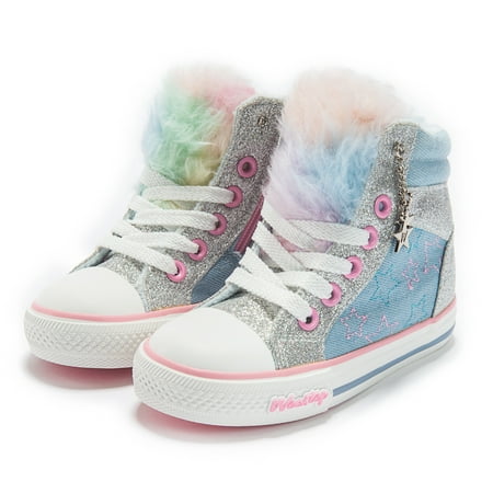 - Weestep Toddler Little Kid Girl Mid Top Fashion Sneaker