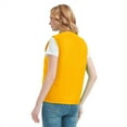 thumbnail image 4 of TOPTIE 5 Pack Unisex Work Vest Button Up Vest Volunteer Activity Supermarket Uniform-Yellow-M, 4 of 7