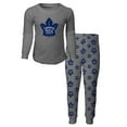 thumbnail image 1 of Youth Toronto Maple Leafs Long Sleeve T-Shirt & Pants Sleep Set - Size 14/16, 1 of 4