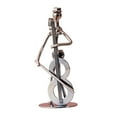 thumbnail image 3 of deevoka 4xMusical Man Statue Musician Player Sculpture for Table Living Room Bookshelf Cello, 3 of 9