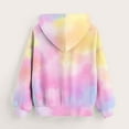 thumbnail image 4 of Mercatoo Cute Hoodies for Girls Tie Dye Oversized Pullover Gradient Sweatshirts Long Sleeve Trendy Shirts Teen 𝐏reppy Clothes, 4 of 5