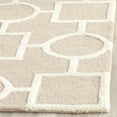 thumbnail image 3 of SAFAVIEH Cambridge Joyce Geometric Shapes Wool Area Rug, Beige/Ivory, 8' x 10', 3 of 7