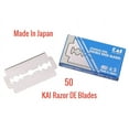 thumbnail image 4 of 50 Stainless Steel Double Edge Safety Razor Shaving Blades from Kai Cutlery Made in Japan, 4 of 4