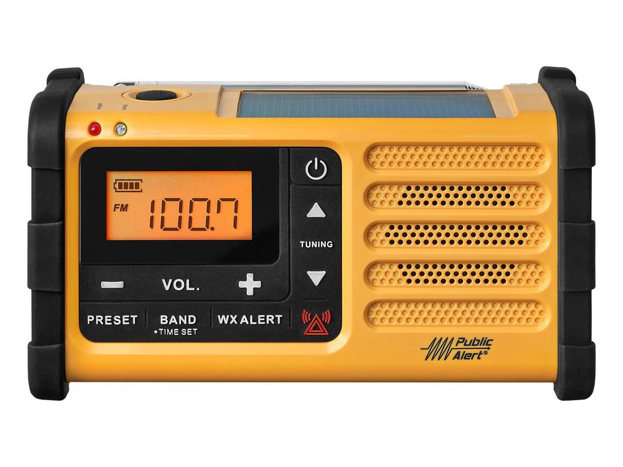 Sangean Portable Emergency Radios, Yellow, MMR-88 - image 3 of 18