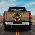 thumbnail image 3 of Wolf Art Tailgate Wrap – Tribal Wolf Dreamcatcher Style Truck Tailgate Decal, Boho Western Wolf Pickup Tailgate Graphic, 3 of 7