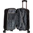 thumbnail image 5 of Rockland London Valise Rigide à Roulettes Pivotantes, Gris, Bagage Cabine 20 Pouces, Valise Rigide à Roulettes Pivotantes London, 5 of 5