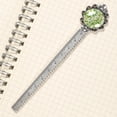 thumbnail image 3 of Map Book Mark: Vintage Silver Lace-Edged Bookmark - Gift for Readers and Book Lovers, 3 of 5