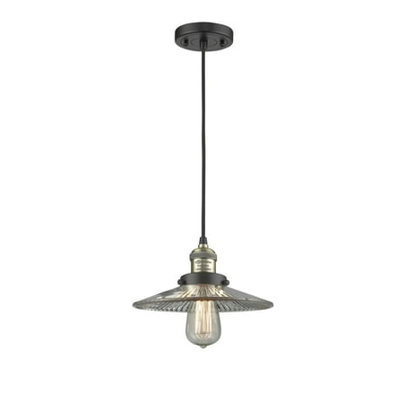 

Innovations Lighting 201C Halophane Halophane 9 Wide Mini Pendant - Black