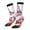 2 Black-1, variant on Halloween Gnome With Pumpkins Pattern Sport Socks for Women and Men Crew Socks Sporty Calf Socks Casual Socks