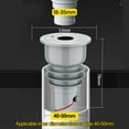thumbnail image 1 of 7-Layer Upgraded Silicone Drains Sewer Pipe Sealing Ring | Anti- Waterproof, 1 of 7