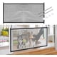thumbnail image 2 of Dog Safety Gate Pet Portable Expandable Dog Gate Fence Foldable Mesh Gate Magic Dog Gate for Kitchen Stairs Hallways Baby, 2 of 4