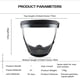 thumbnail image 2 of Escudos protectores de alta definición de cara completa, casco antisalpicaduras de escudo facial unisex, 2 of 5